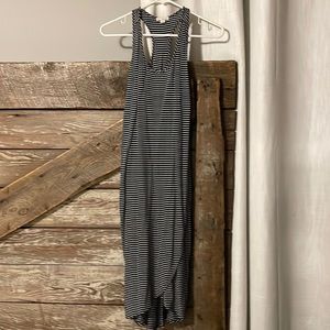Gap Striped Maxi Dress XS